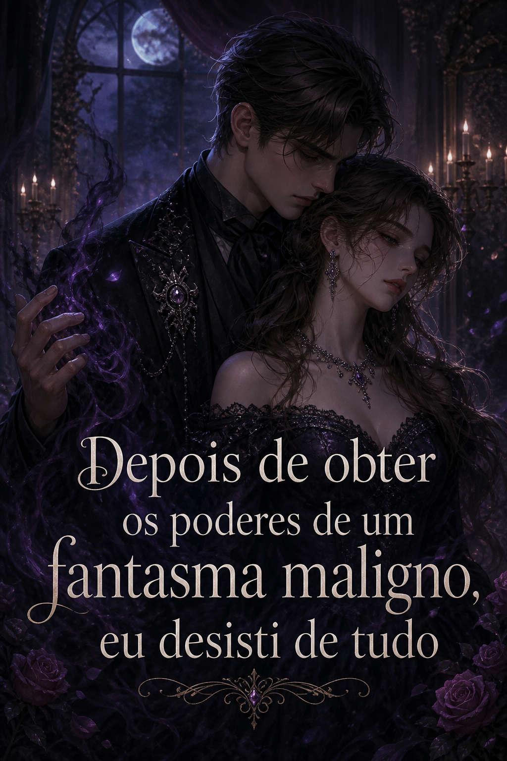 Depois de obter os poderes de um fantasma maligno, eu desisti de tudo