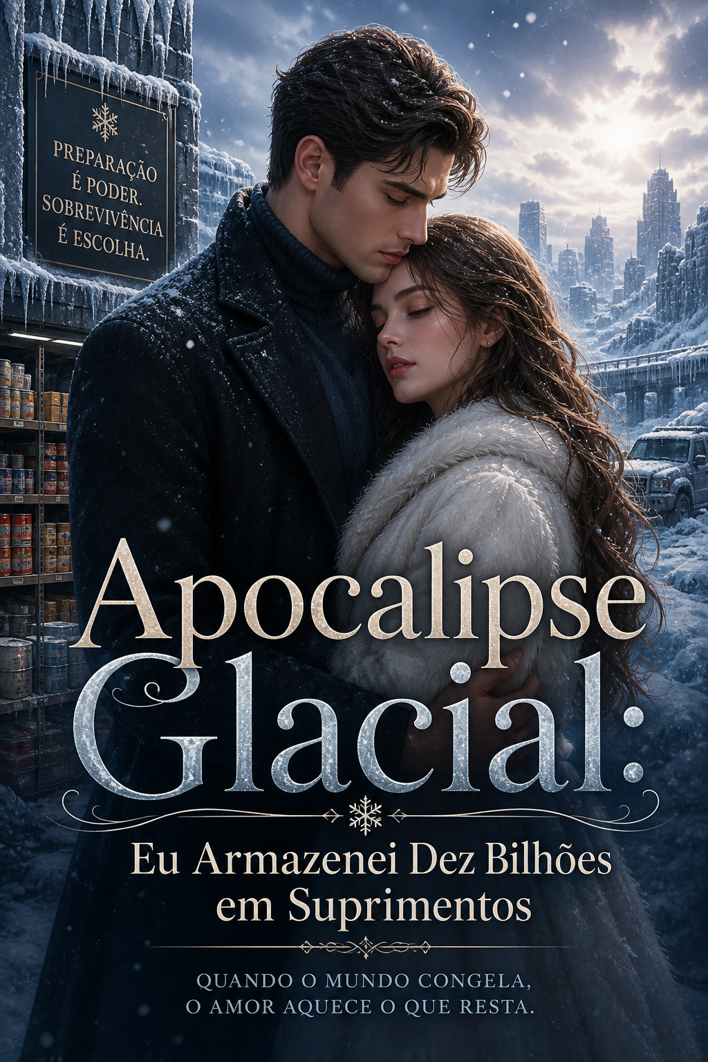 Apocalipse Glacial: Eu Armazenei Dez Bilhões em Suprimentos
