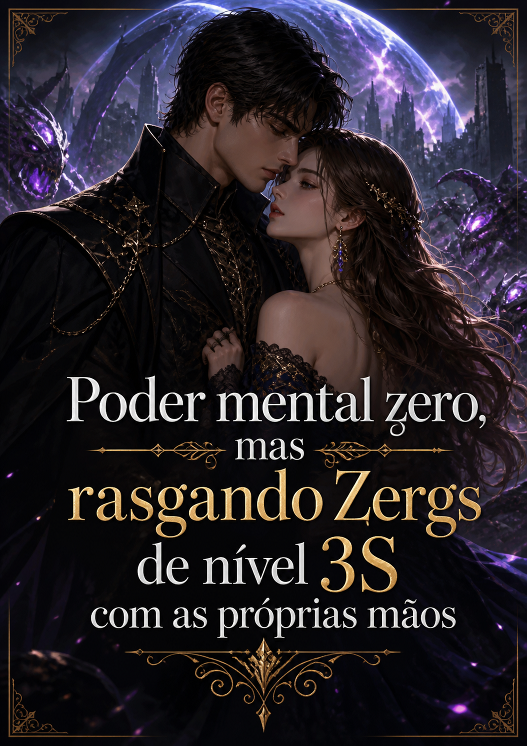 Poder mental zero, mas rasgando Zergs de nível 3S com as próprias mãos