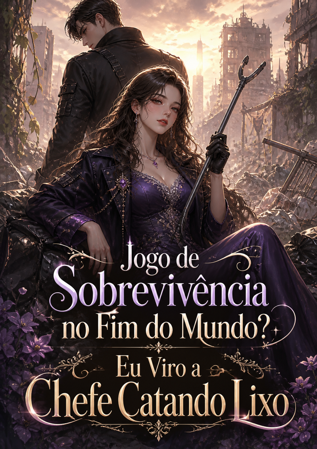 Jogo de Sobrevivência no Fim do Mundo? Eu Viro a Chefe Catando Lixo