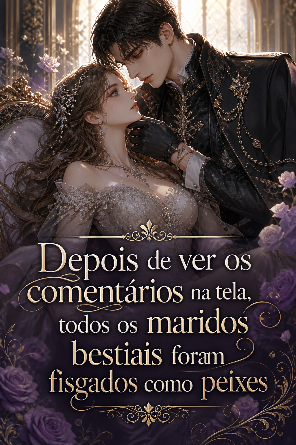 Depois de ver os comentários na tela, todos os maridos bestiais foram fisgados como peixes